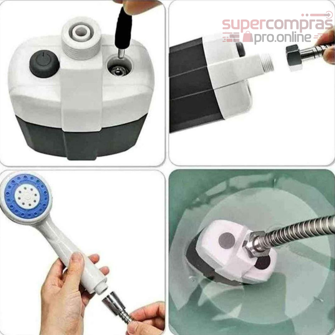 ducha portátil multifuncional