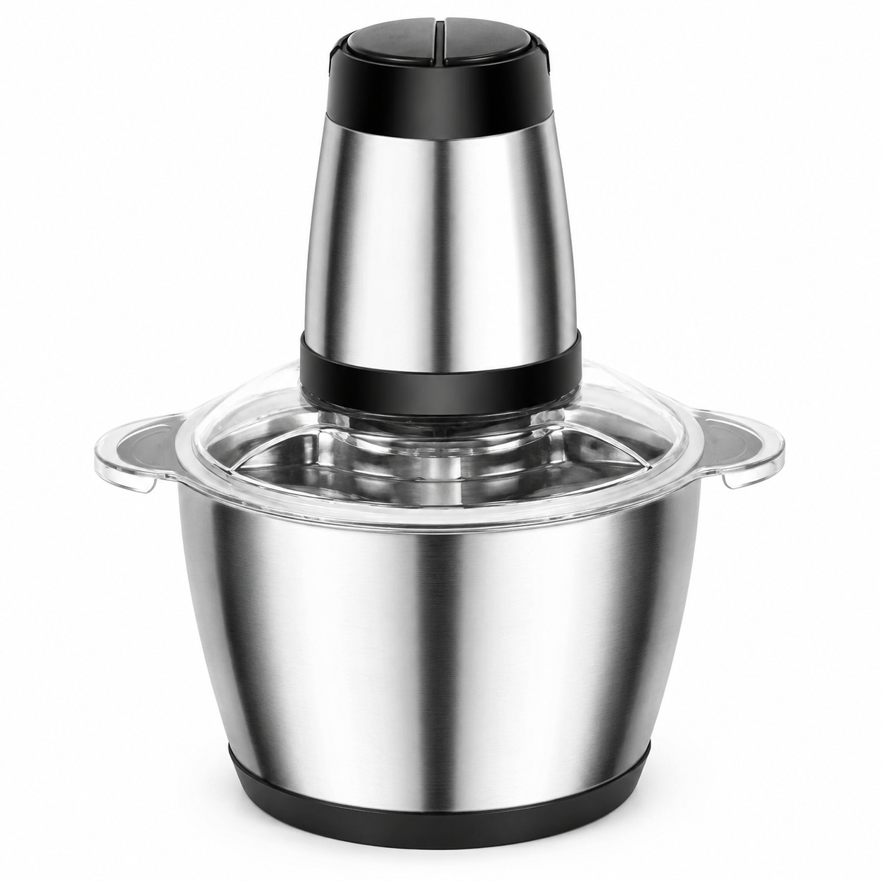 Picadora Eléctrica de Alimentos 2L de Acero Inoxidable