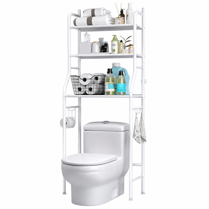 Estante Organizador para Baño de 3 Niveles – Ahorra Espacio y Mantén Todo en Orden