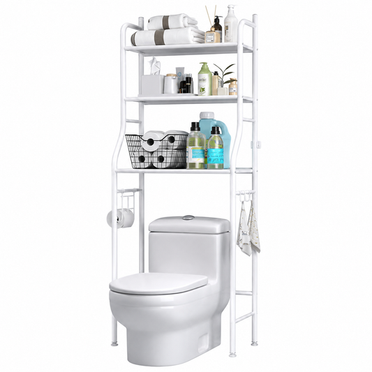 Estante Organizador para Baño de 3 Niveles – Ahorra Espacio y Mantén Todo en Orden