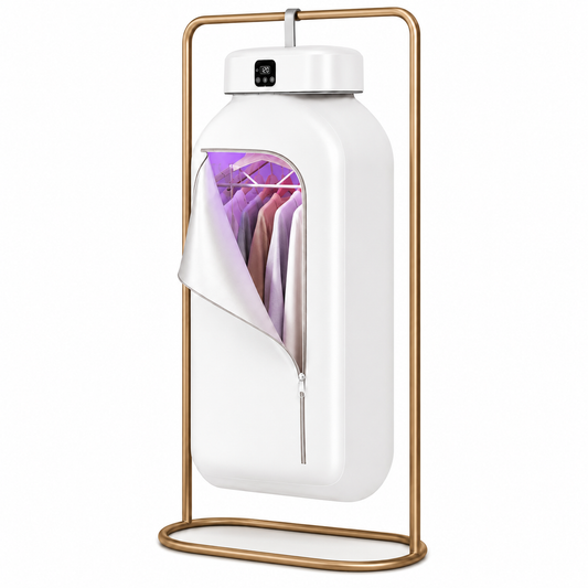 Secadora de Ropa Portátil Eléctrica – Secado Rápido, Compacta e Ideal para Invierno