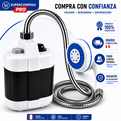 Ducha Portátil Recargable Multifuncional